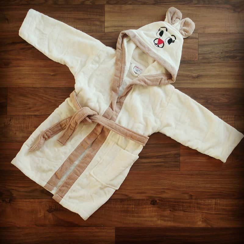 חלוק מגבת לילדים מידה 4-6